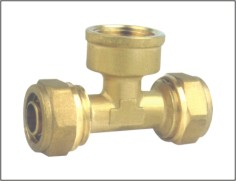 Brass Plumbing Equal Tee Connector Cheap Price China Factory