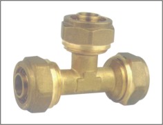Brass Plumbing Fitting Tee Connector Cheap Price China Factory