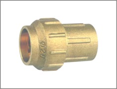 Brass Straight Pipe Fitting