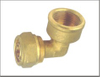 Brass 90 degree Elbow Plumbing Fitting Union Connection China Supplier